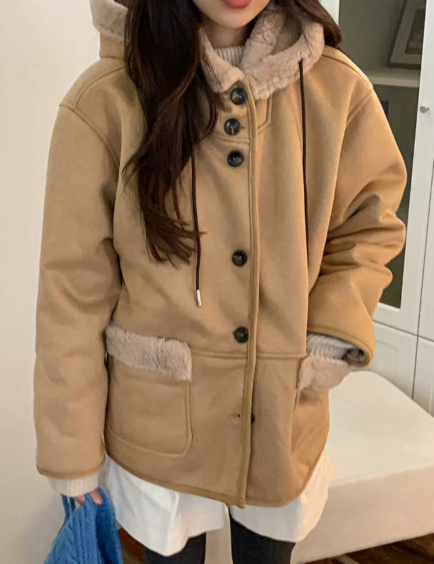 ソフトフード付きファームートンコート | ファッション通販サイト NUGU