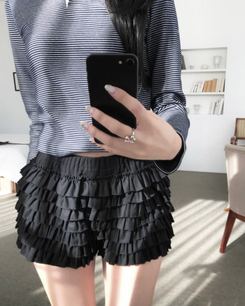 frill shorts (2color)