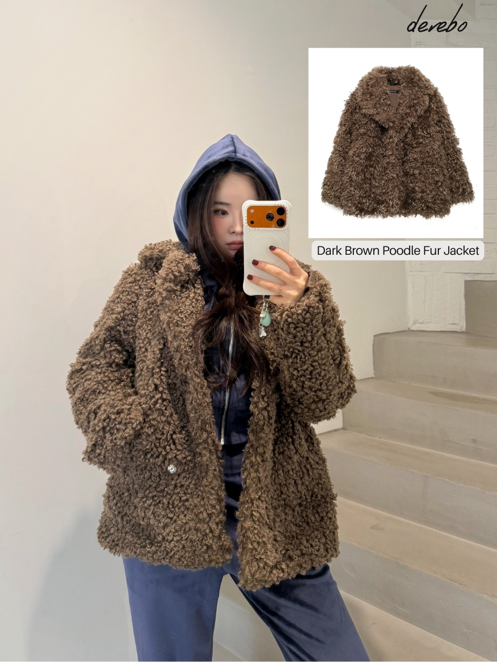 プードル ファー ジャケット
