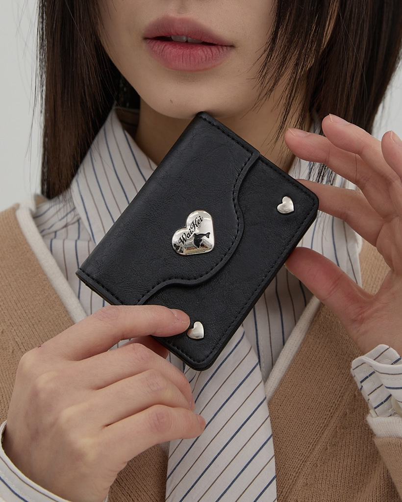 Dolphin Heart Card Wallet 5 COLOR