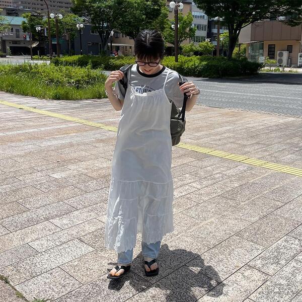 レースガーリーキャミワンピース | ファッション通販サイト NUGU