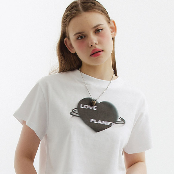 Love Planet Tee white | ファッション通販サイト NUGU