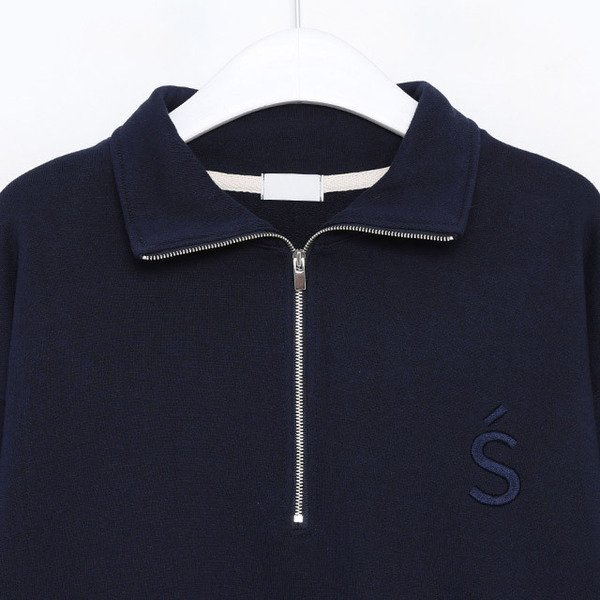 ステッチハーフジッパースウェット | ファッション通販サイト NUGU