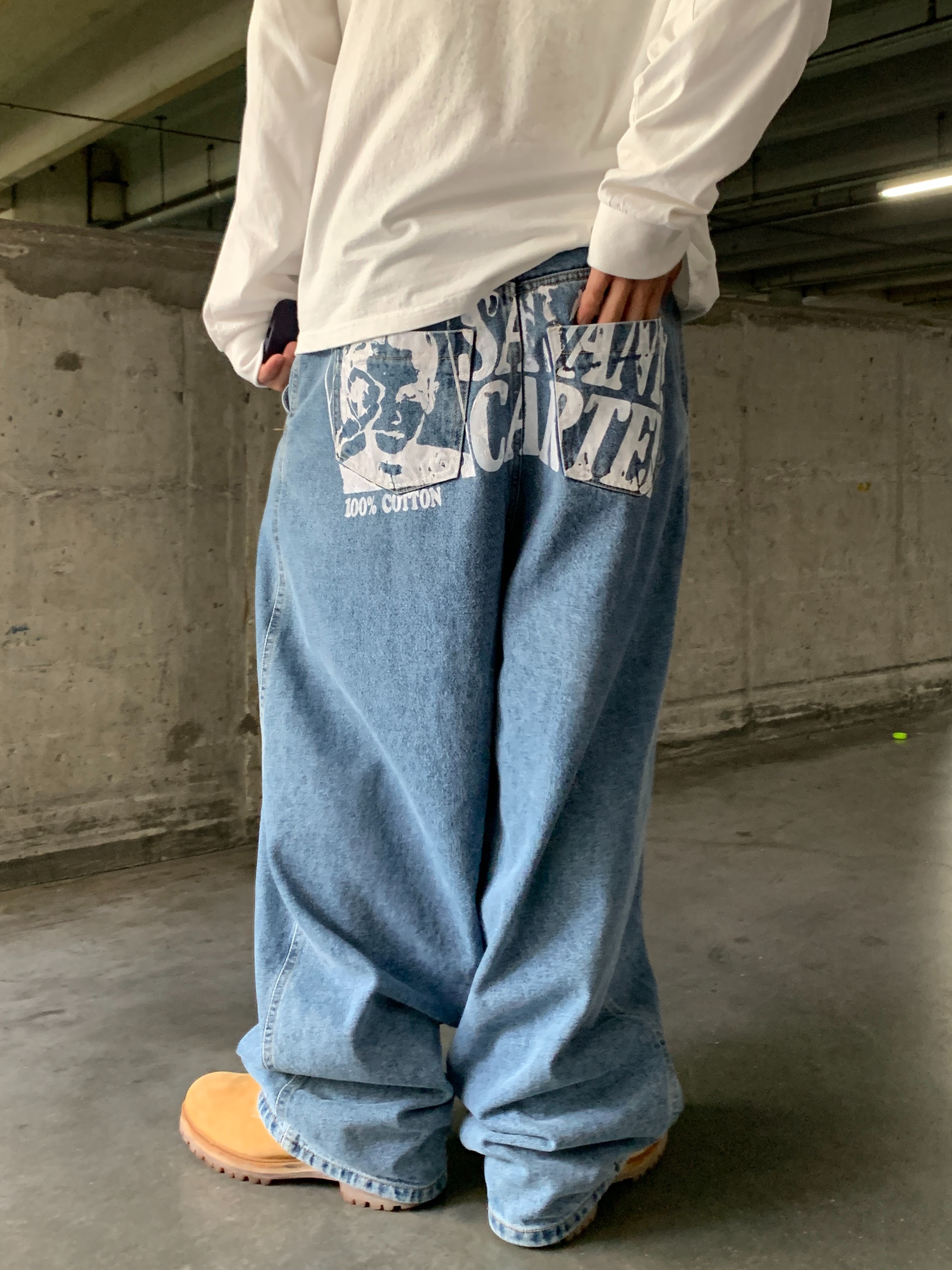 東京ディバンカー　東ディバ　デニムパンツ バックプリントデニムパンツ | ファッション通販サイト NUGU