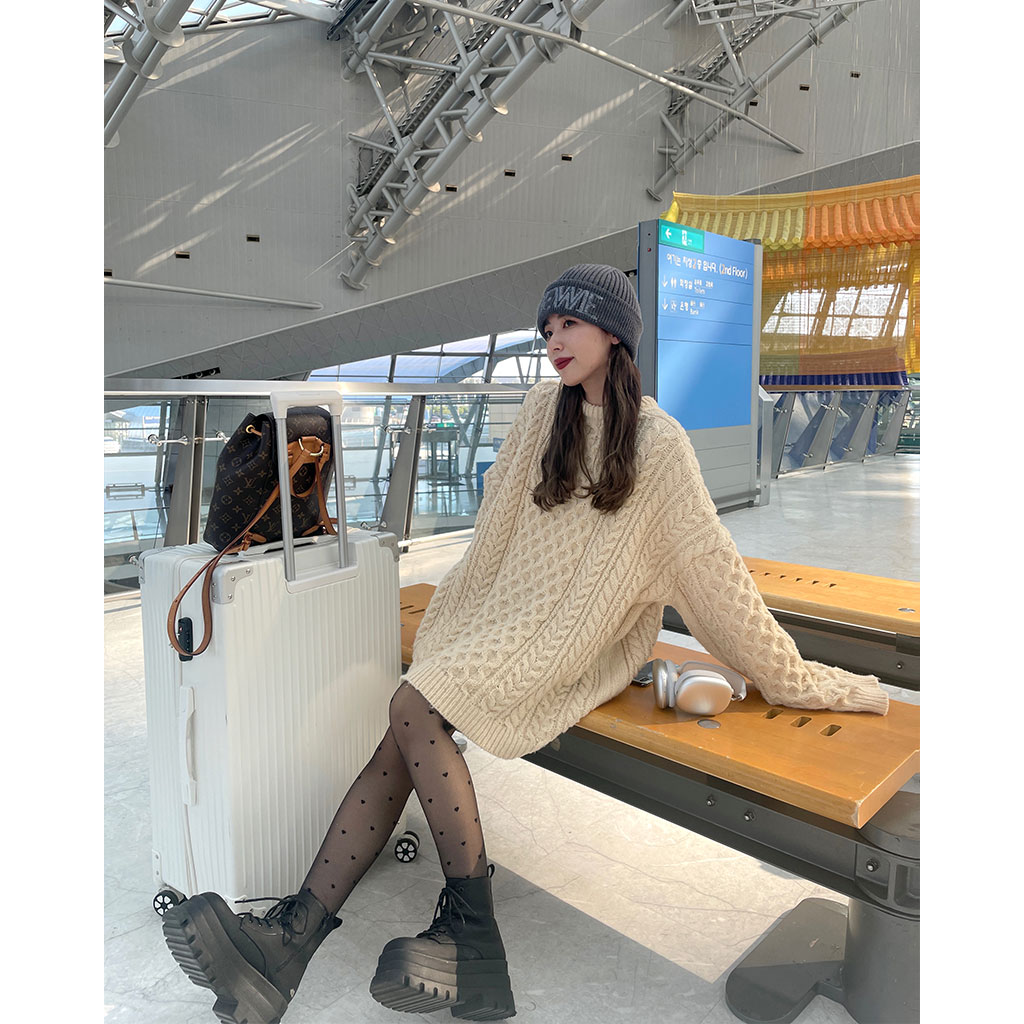 ケーブルオーバーフィットニット | ファッション通販サイト NUGU