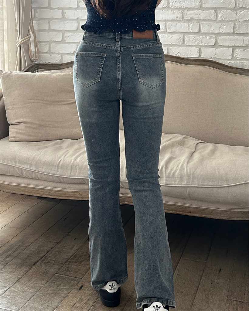 voozページ ウォッシュブーツカットデニム | ファッション通販サイト NUGU