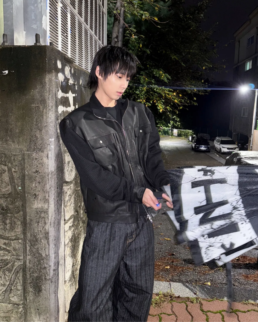 ハイネックニットレザージャケット | ファッション通販サイト NUGU