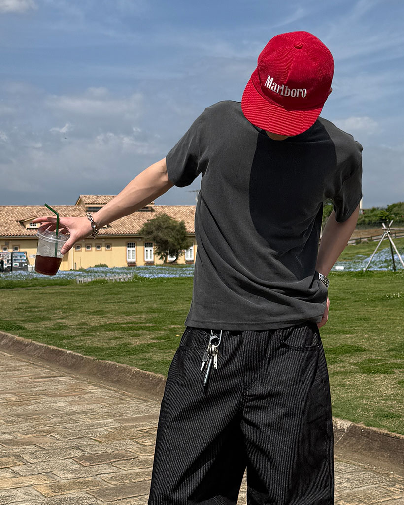 ピグメントウォッシュTシャツ