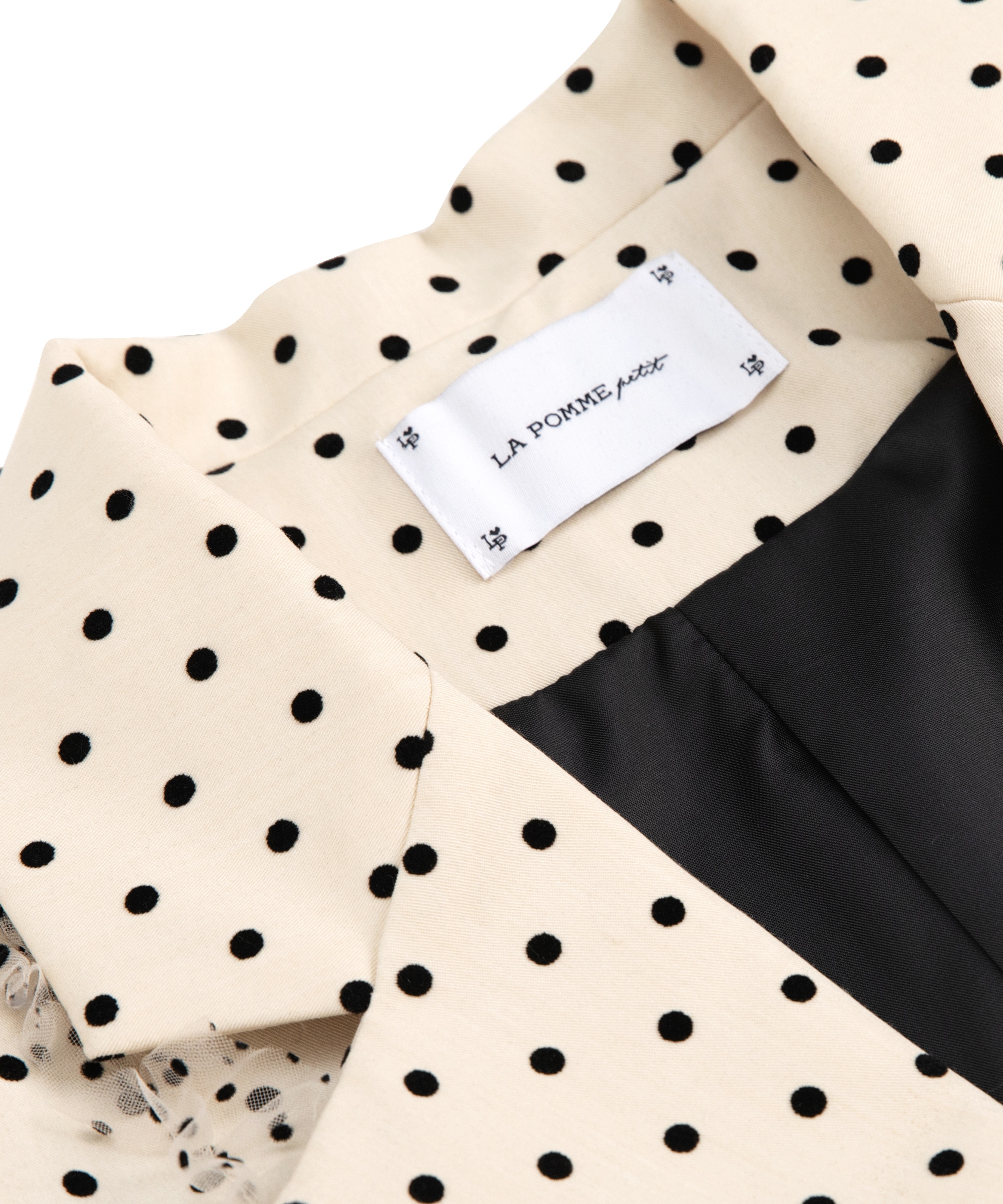 ドットレースリボンジャケット | ファッション通販サイト NUGU