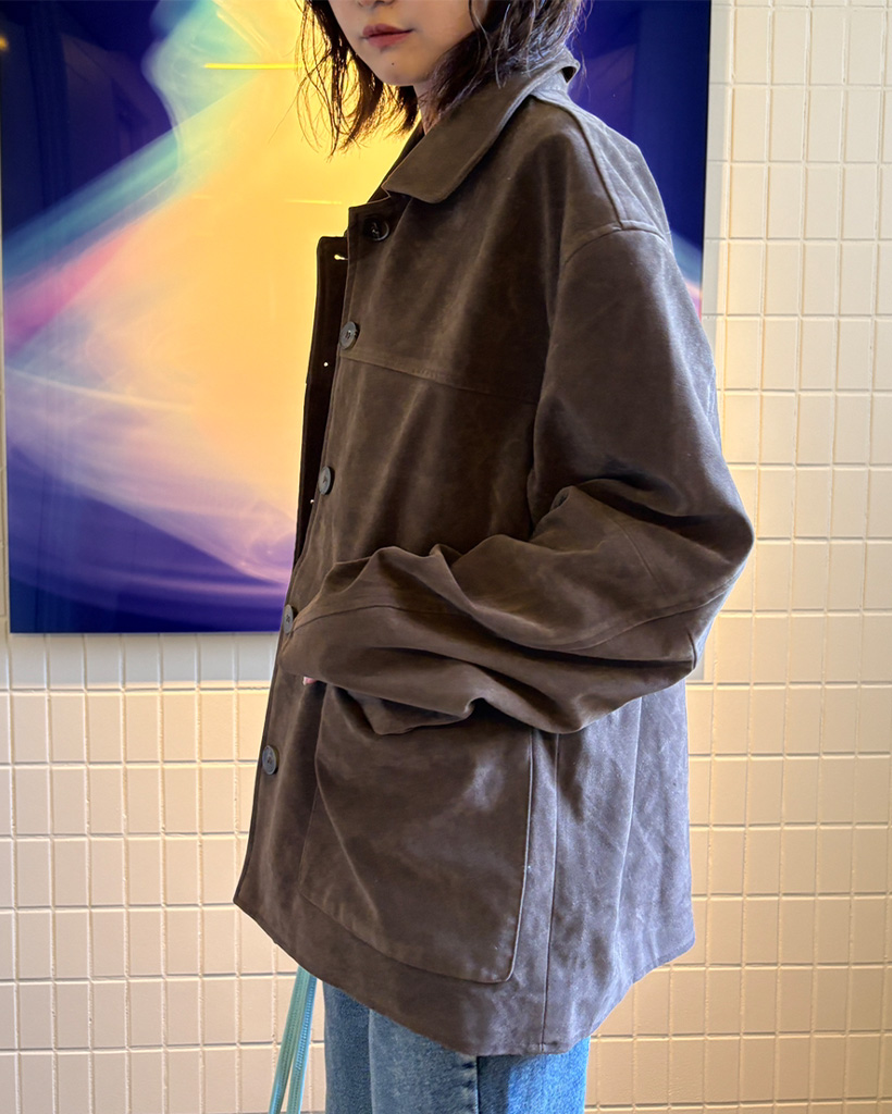 FUMIKA UCHIDA ブラウン スエード ジャケット FUMIKA UCHIDA ブラウン スエード ジャケット - メルカリ