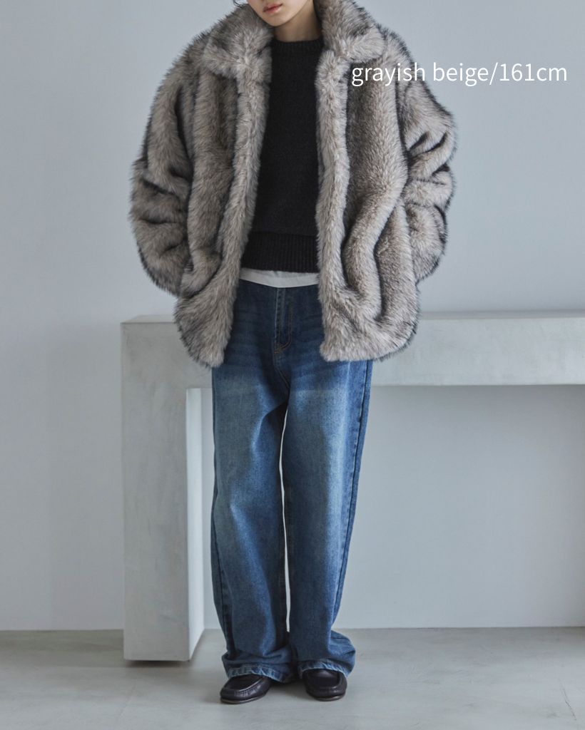 ミックスファーミドルコート | ファッション通販サイト NUGU