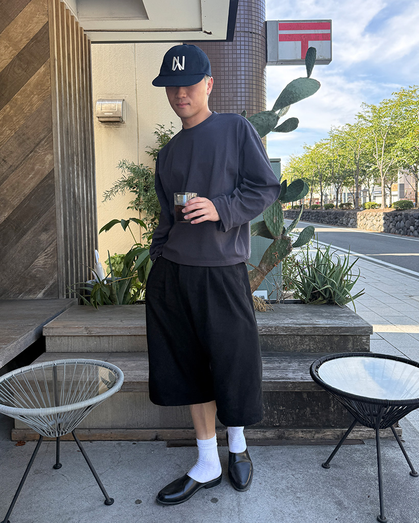 クロップドベーシックロングスリーブTシャツ | ファッション通販