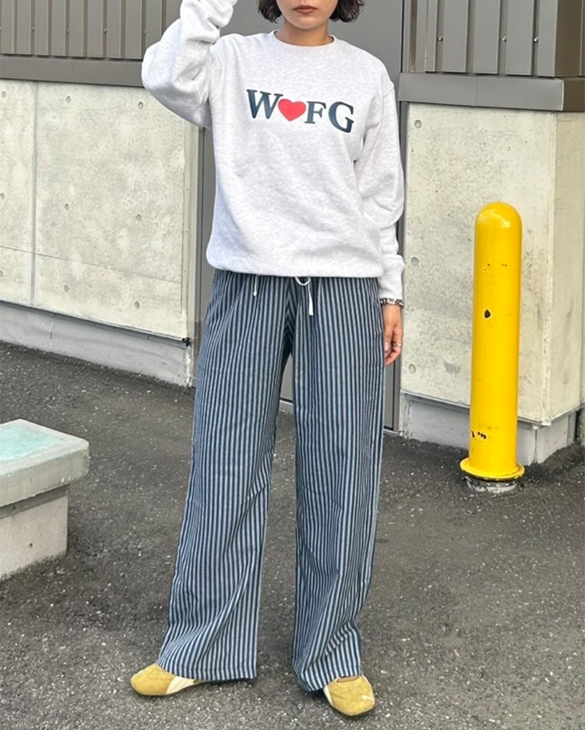 ストライプドローコードパンツ | ファッション通販サイト NUGU