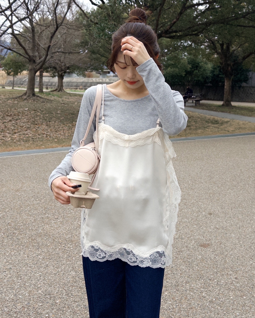 レースポイントノースリーブ