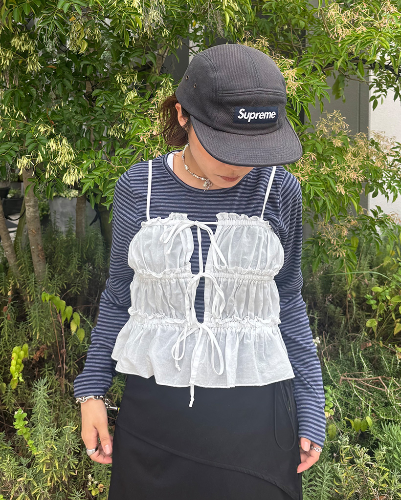 ボーダーロングTシャツ