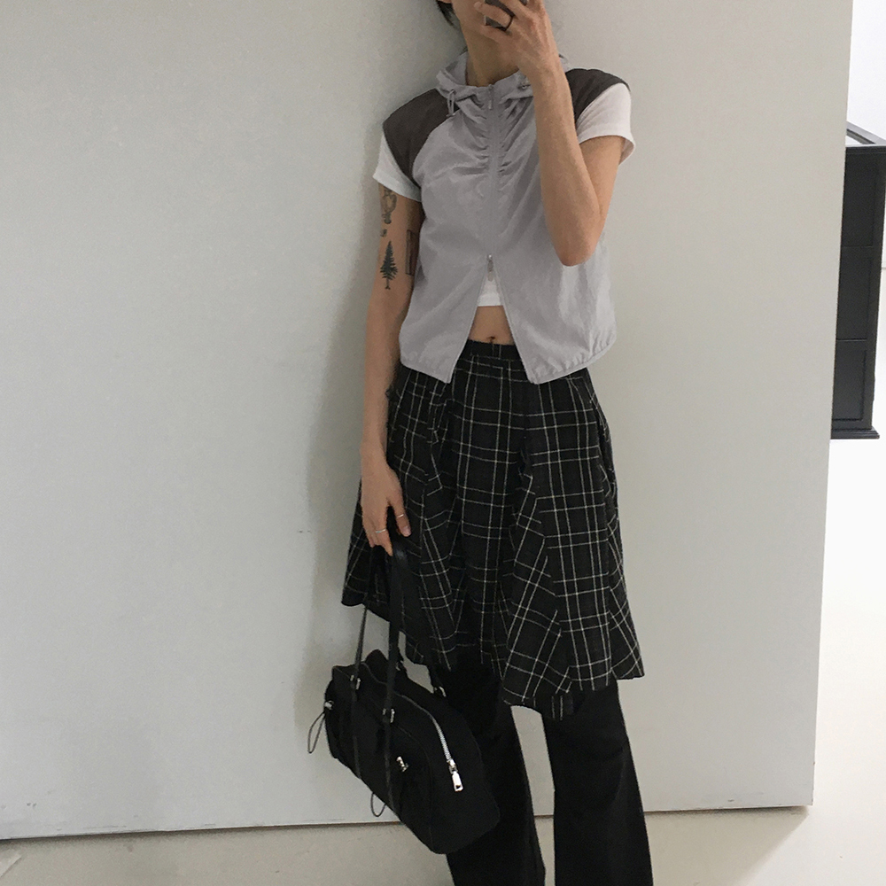 original] ナイロンフード付き2WAYバイカラーストリング