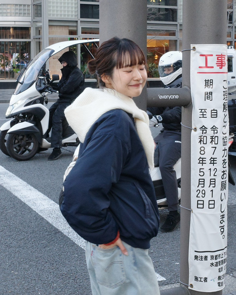 ニットラップフードマフラー