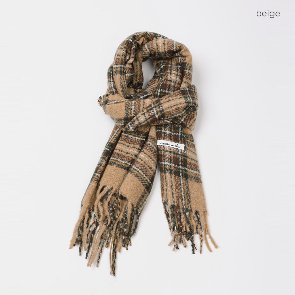 ヴィンテージチェックマフラー | ファッション通販サイト NUGU