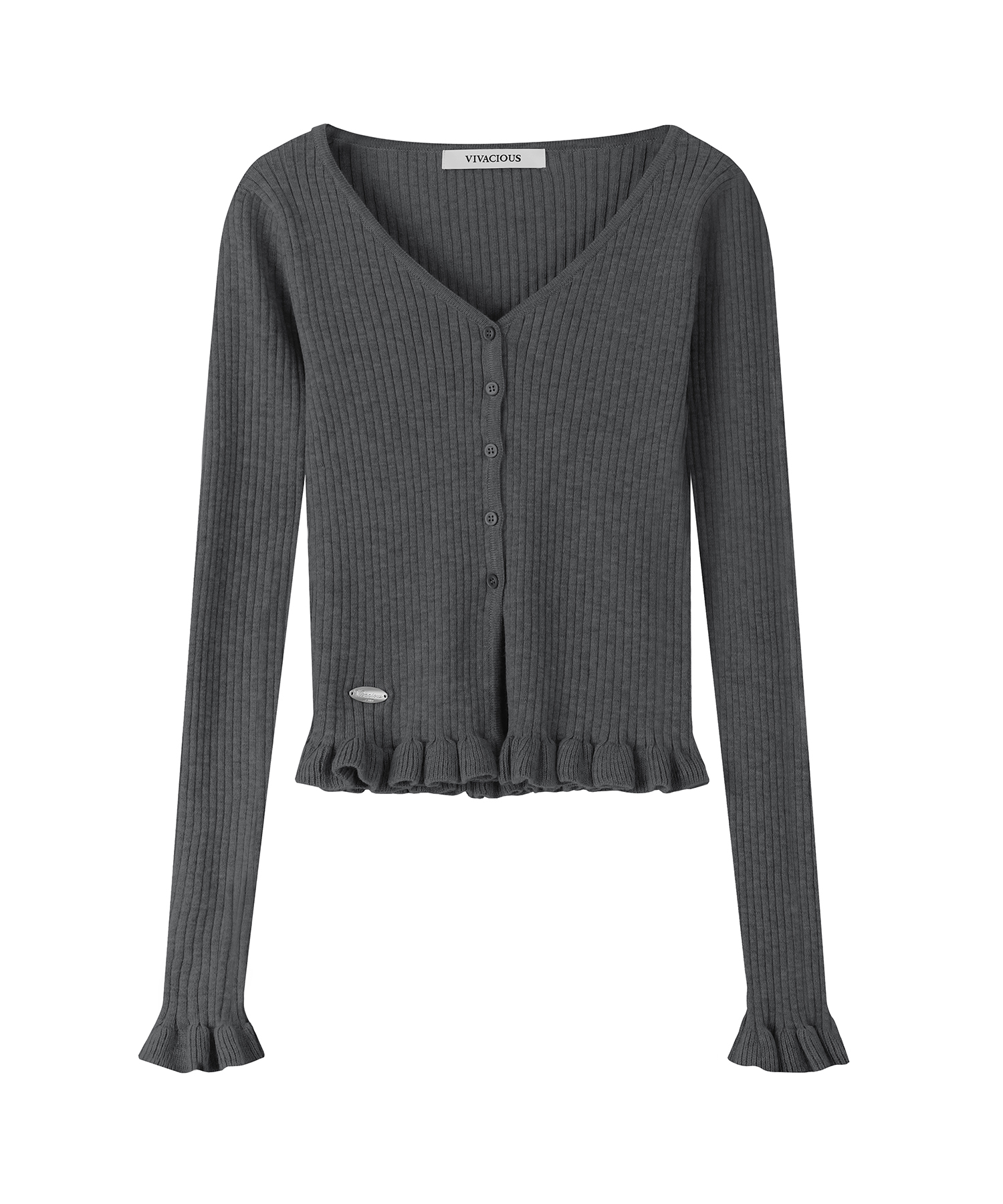 Aube Prill V-neck Cardigan - 5COL | ファッション通販サイト NUGU