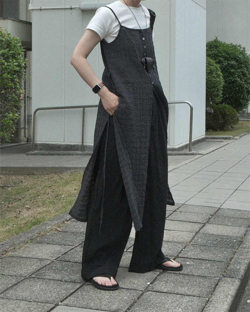 BACCA - 美品⁂バッカ⁂ロングワンピース ジレ レイヤード