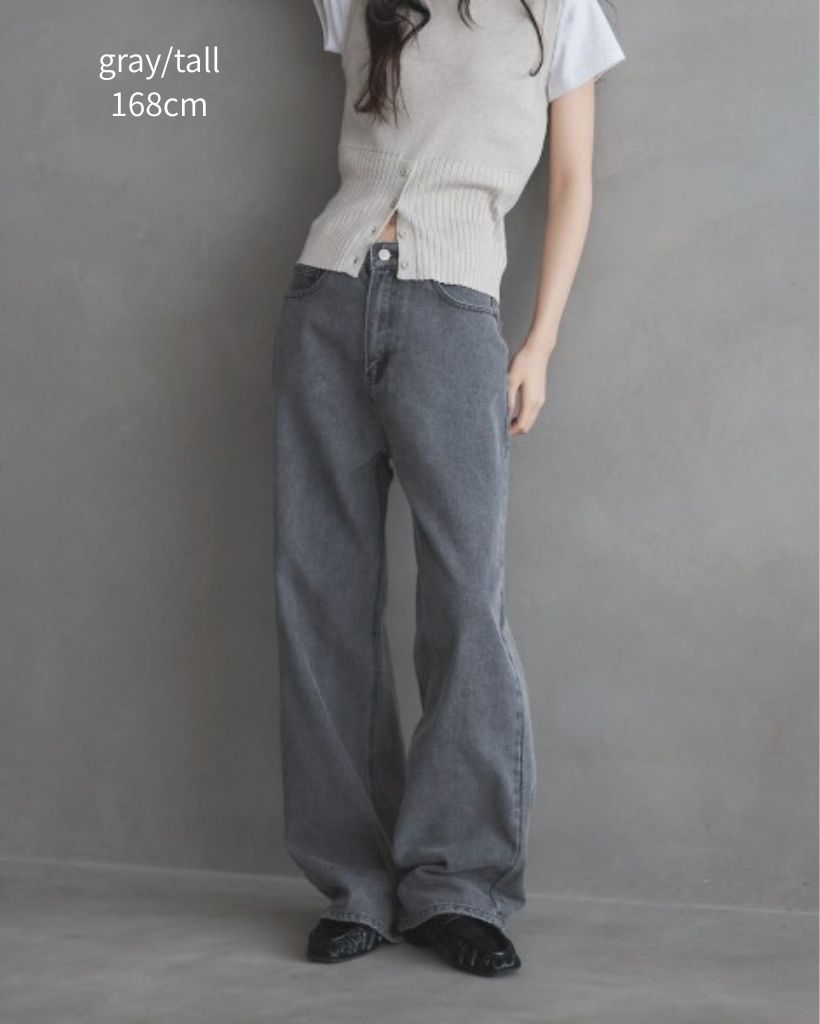 4size展開】ベーシックストレートデニム | ファッション通販サイト NUGU