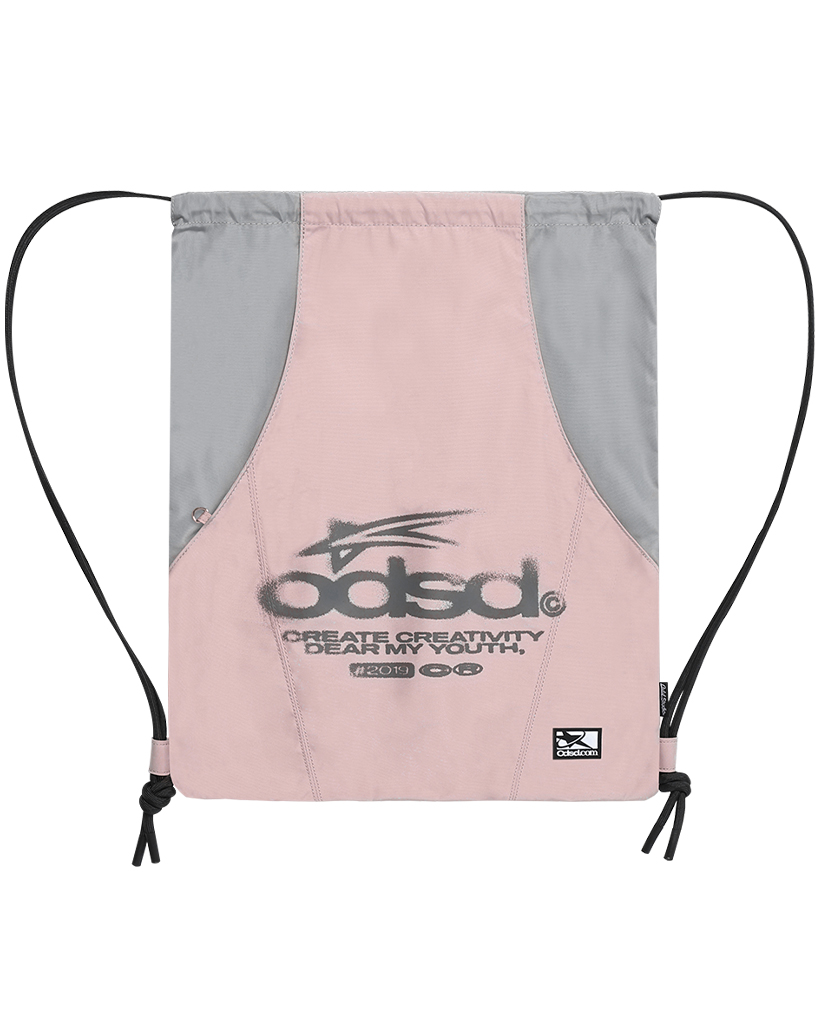 Odsd Curved Sporty String Bag - PINK | ファッション通販
