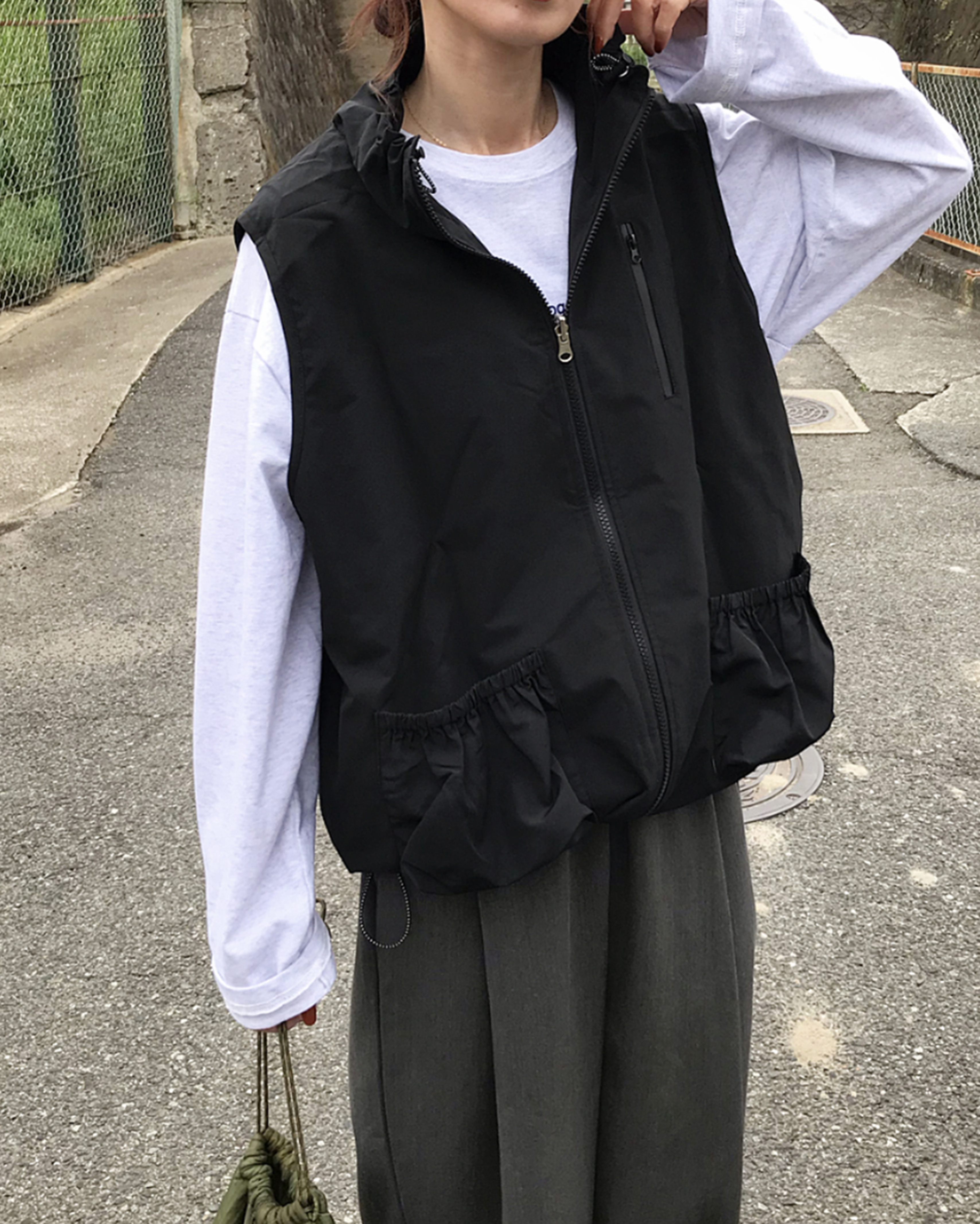 ORIGINAL) リバーシブルミリタリーベスト | ファッション通販