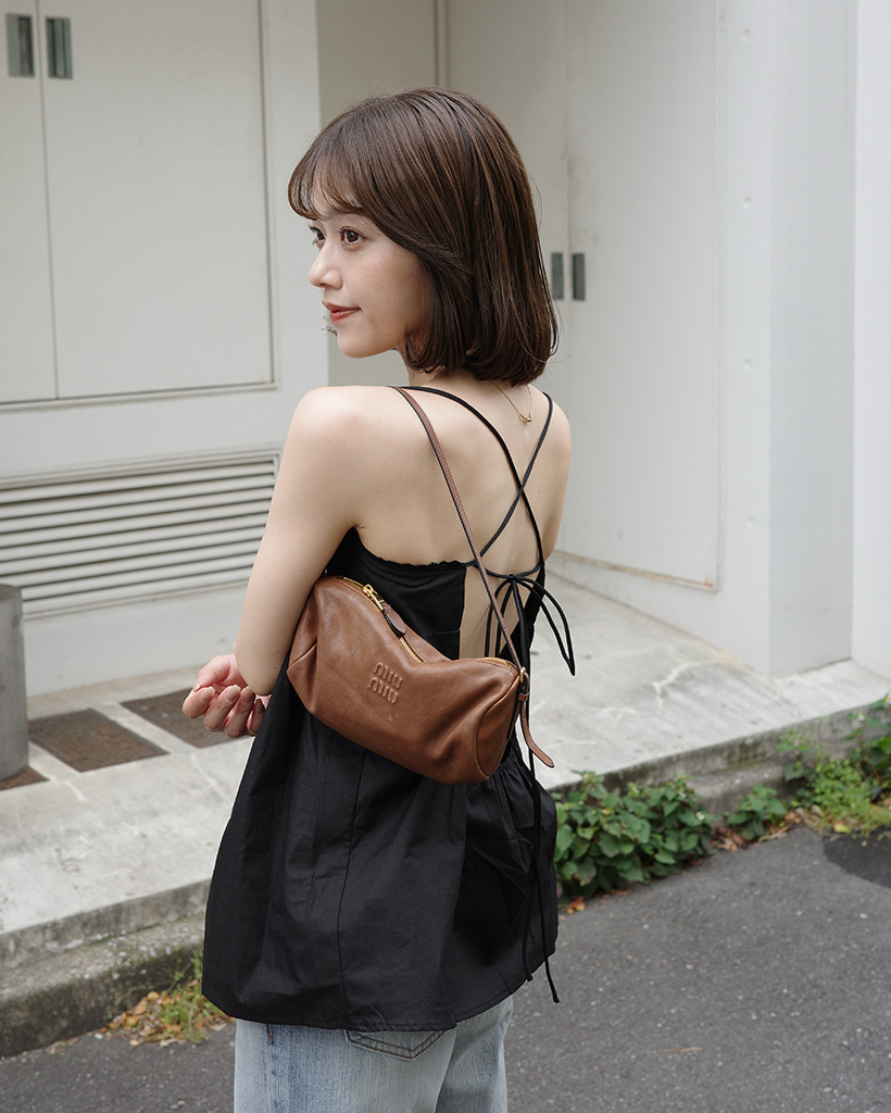 ボディコン 売れ筋商品|||キャミソール トップス バックレス レース セクシー クロップ レディース Glossy by ROBE de FLEURS/グロッシー】キャミソール レース