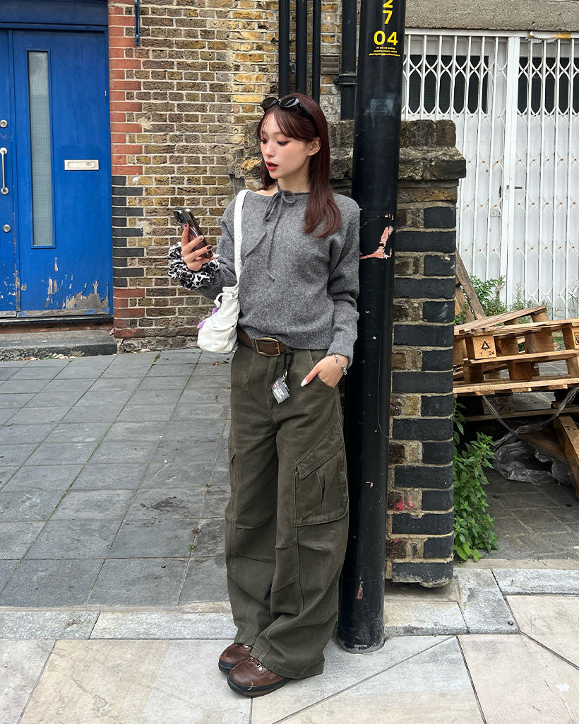 カーキカーゴパンツ | ファッション通販サイト NUGU