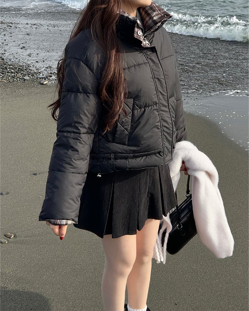 ドローコードショートダウンジャケット | ファッション通販サイト NUGU