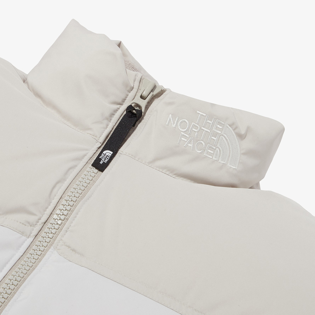 韓国限定レーベル] NEO NUPTSE DOWN JACKET cream beige_ノース