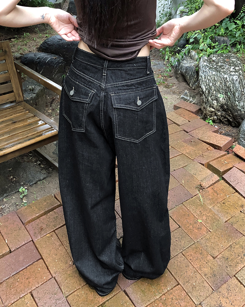 【最終価格】BOWWOW ヒッコリーデニムパンツ TAKUYA∞着用 takuya∞ 着用 デニムパンツの通販 by ムー's shop｜ラクマ