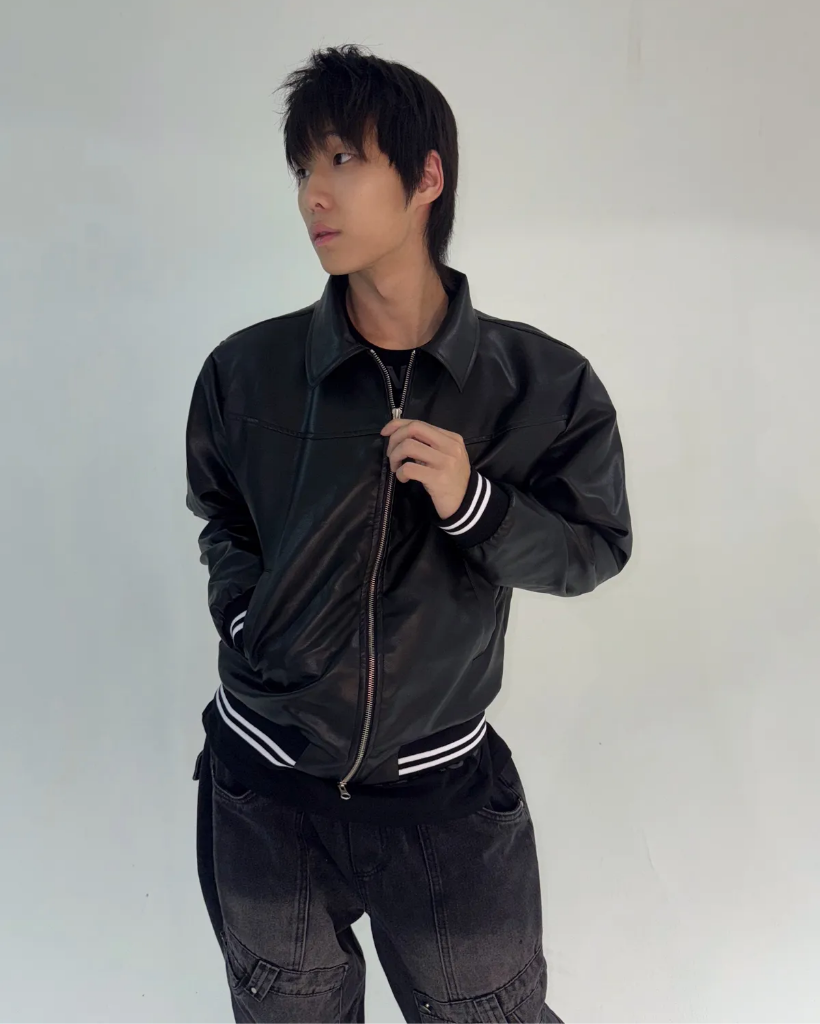 2WAYクロップドトラックレザージャケット | ファッション通販サイト NUGU