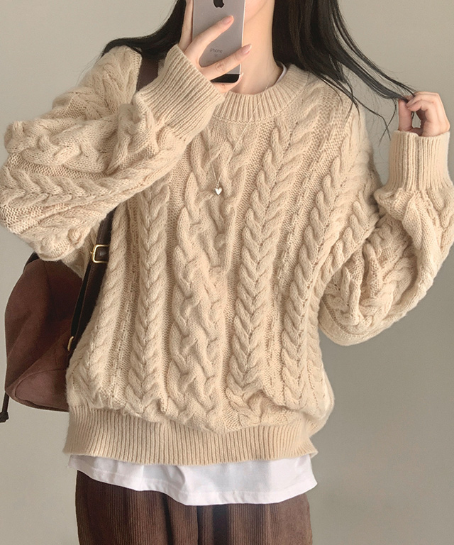 todayful オーバーサイズブライドニット　ブラウン TODAYFUL（トゥデイフル）の「バーキリーオーバーニット（ニット