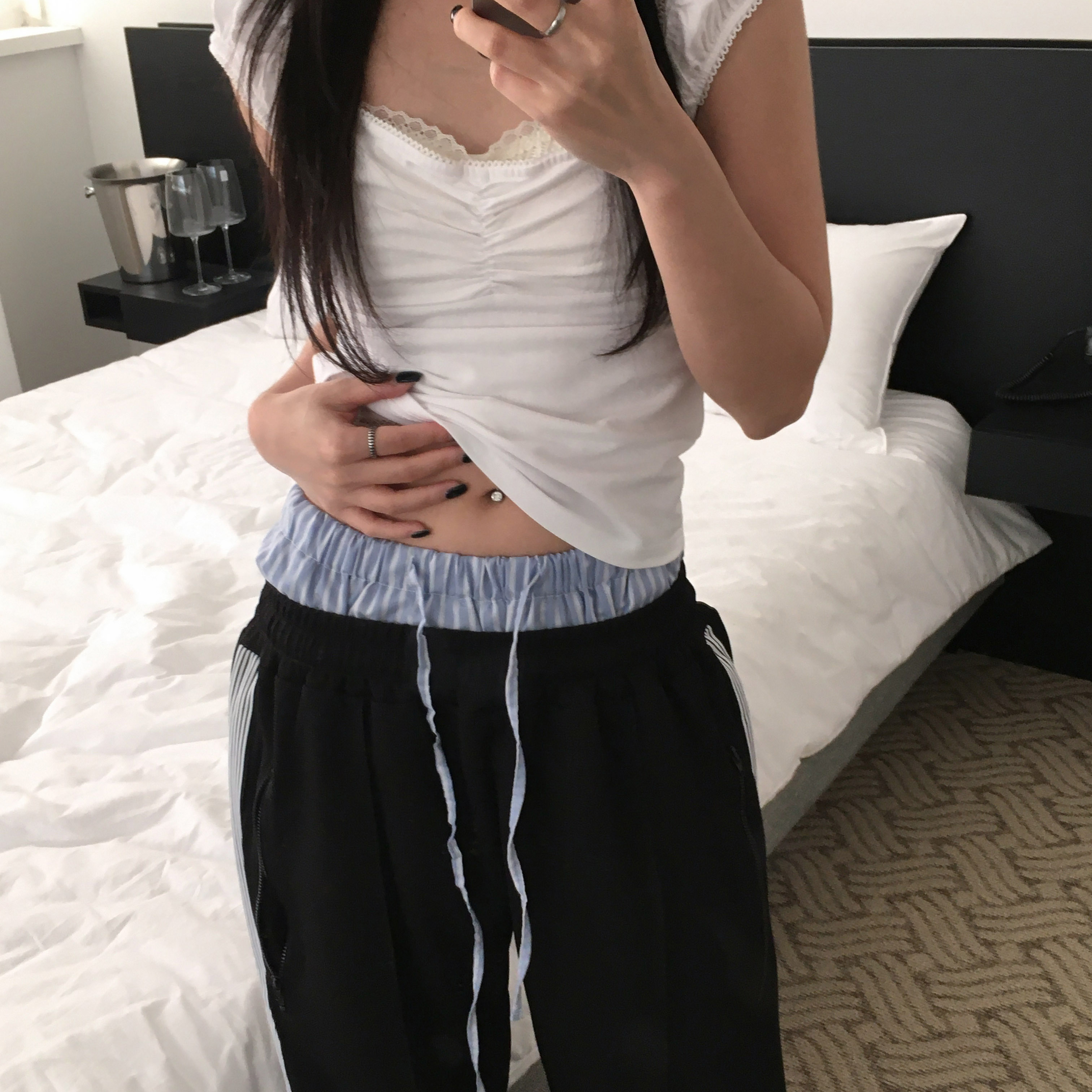 3 line track pants | ファッション通販サイト NUGU