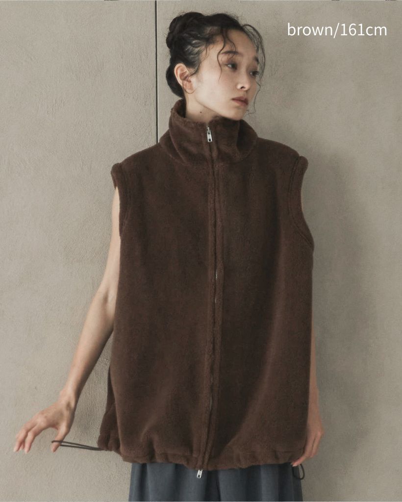 ダブルジップボアベスト | ファッション通販サイト NUGU
