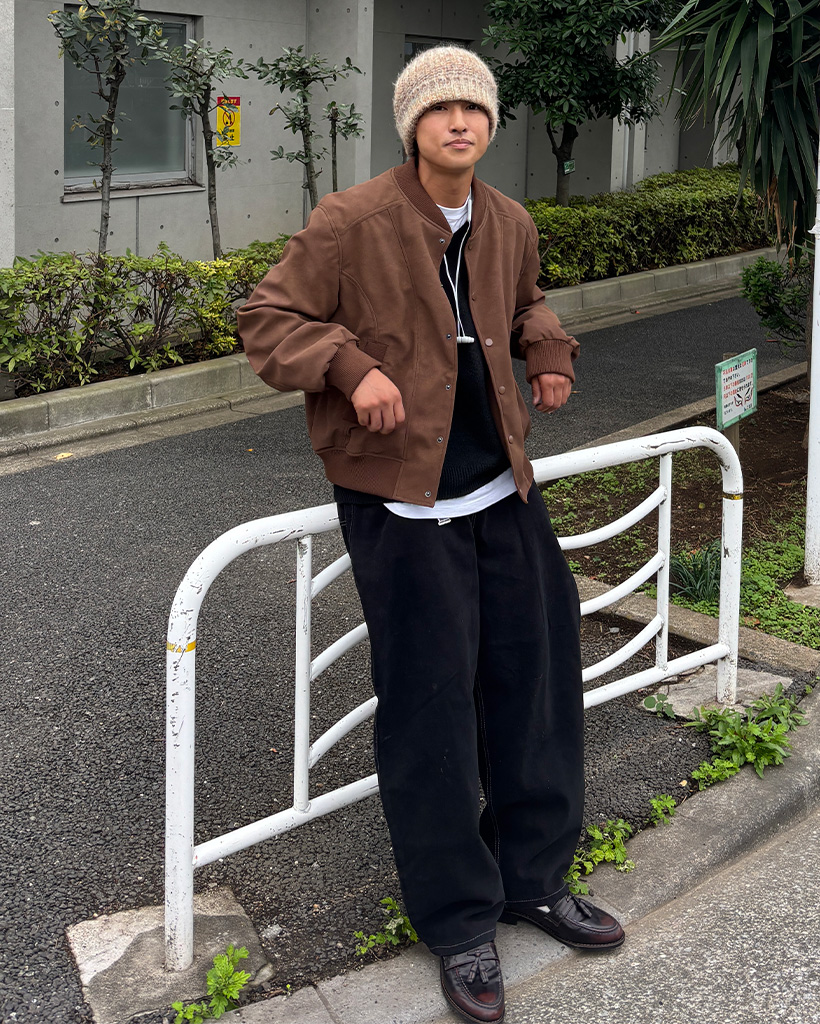 スエードボンバージャケット | ファッション通販サイト NUGU