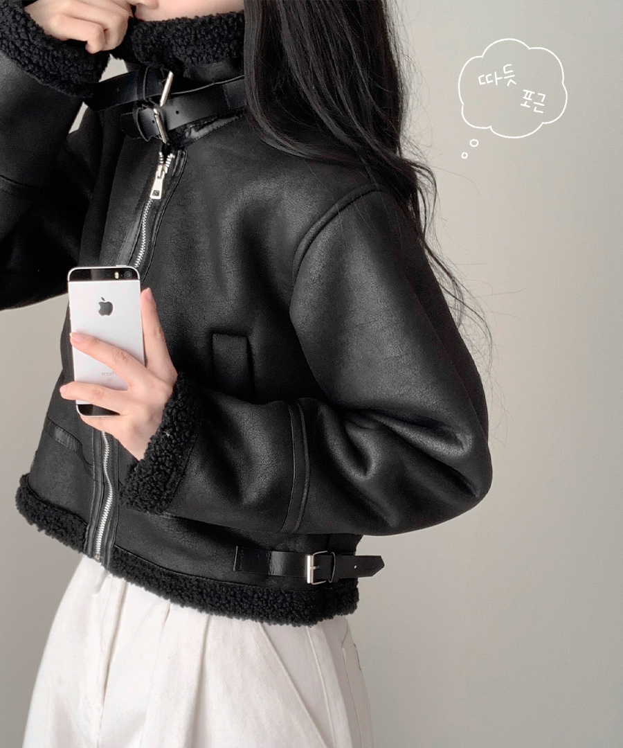 ケルト＆コブラ　ムートン ハイネックバックルムートンコート | ファッション通販サイト NUGU