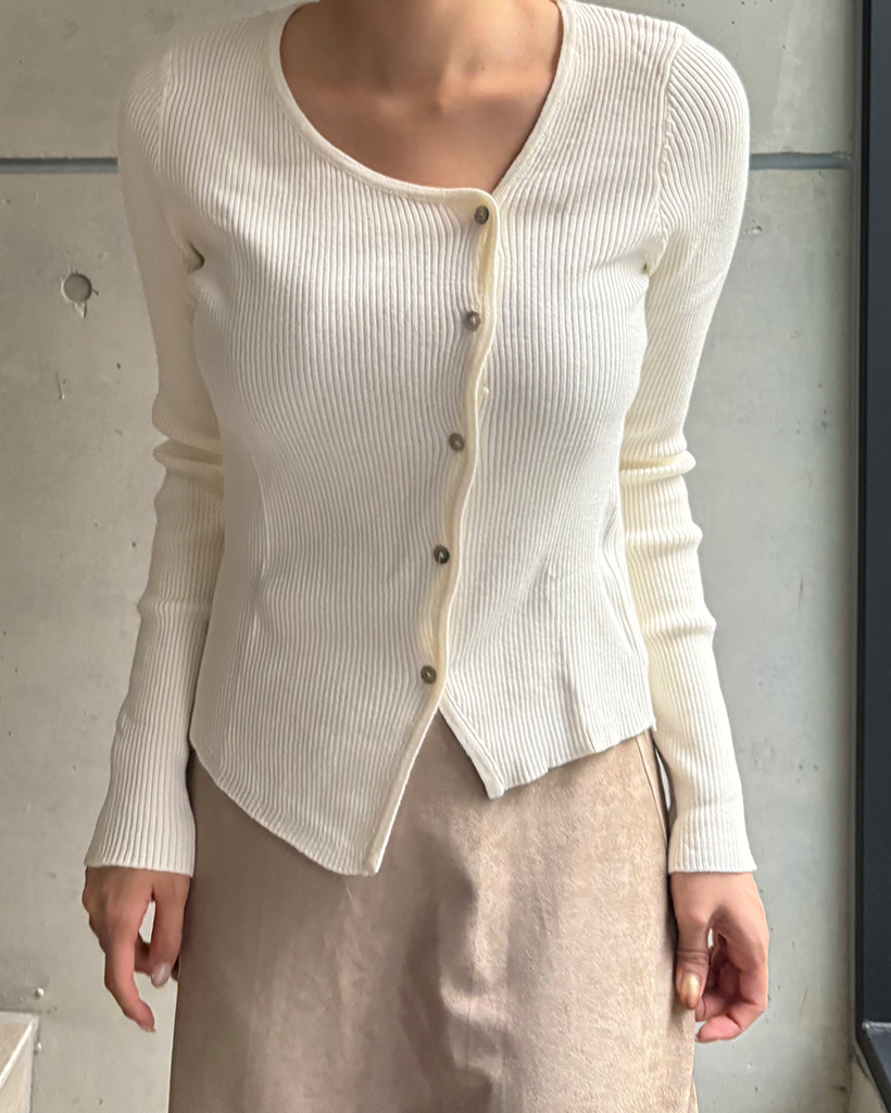 sharesprit アシンメトリーカーディガン sharesprit アシンメトリーカーディガン シェアースピリット