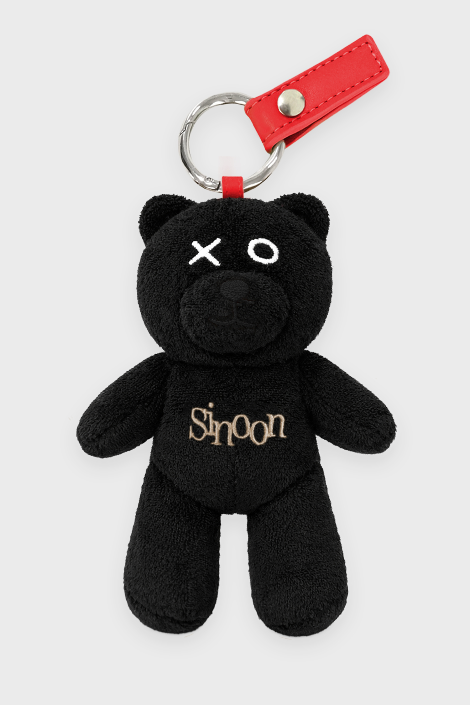 XOXO Nooni Bear Keyring (Black)