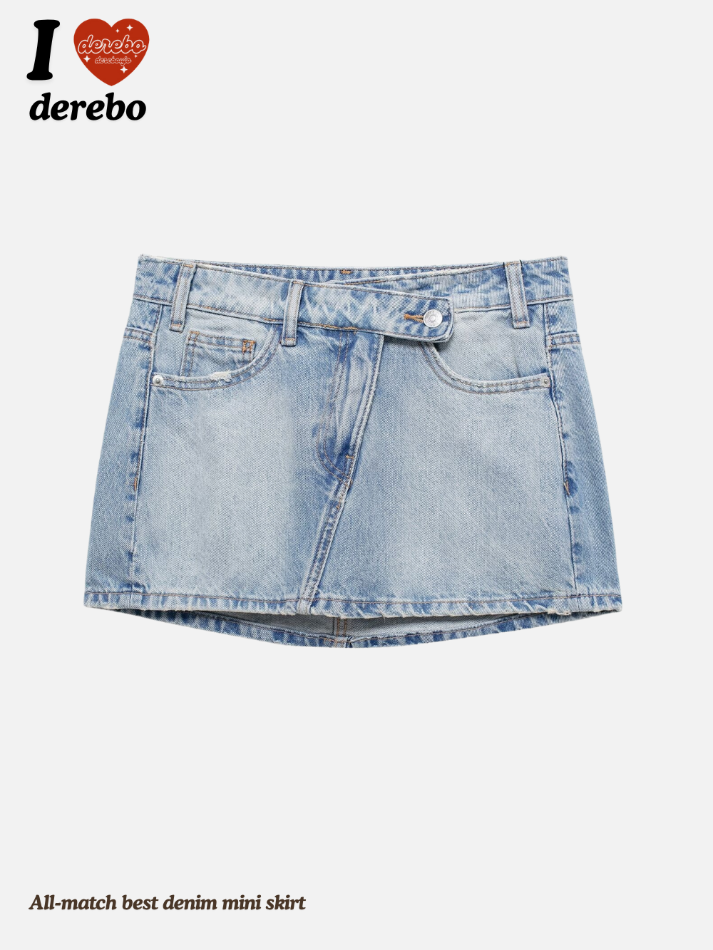 D &G デニムミニスカート サイズ38 D &G デニムミニスカート サイズ38 シンプルHラインデニムミニ