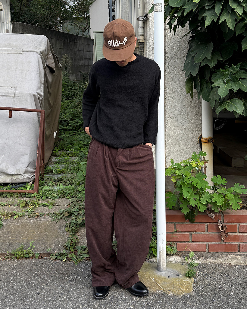 beauty&youh カシミヤニット　ブラウン PRODIGAL（プロディガル） カシミヤ 100％ 畦編み Vネック セーター