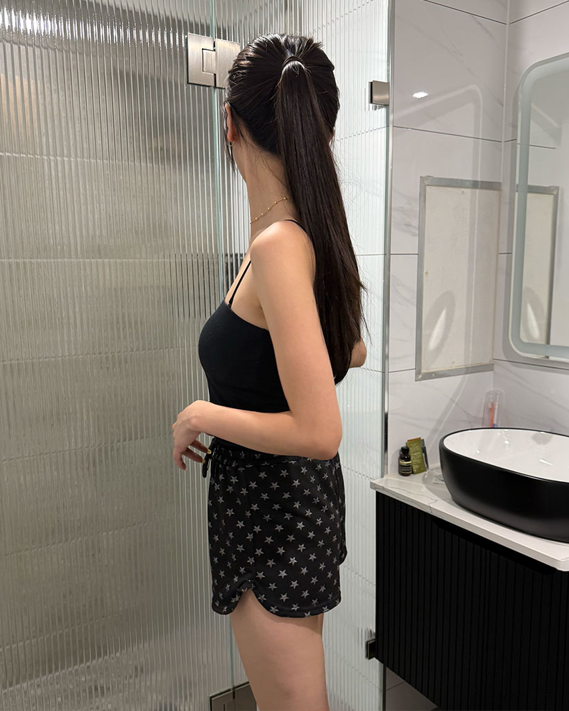 スターポイントウエストゴムショートパンツ