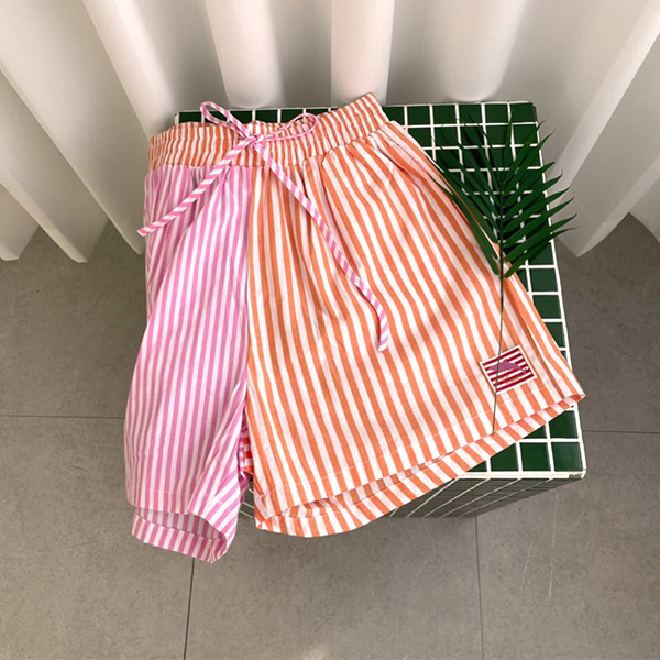 ストライプパジャマショートパンツ | ファッション通販サイト NUGU