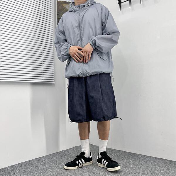 デニムバルーンハーフパンツ | ファッション通販サイト NUGU