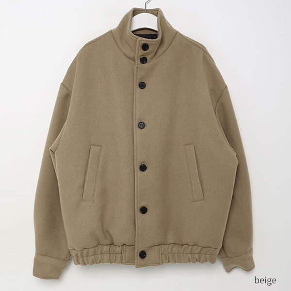 ウールハイネックカジュアルジャケット | ファッション通販サイト NUGU 