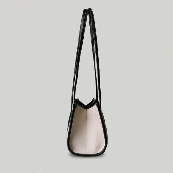 FOLNUA MINI BOSTON BAG BLACK - CANVAS | ファッション通販