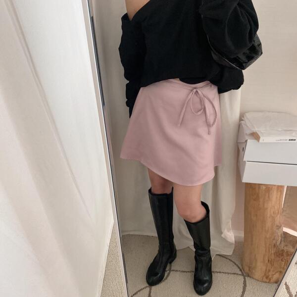 紐ミニスカート | ファッション通販サイト NUGU