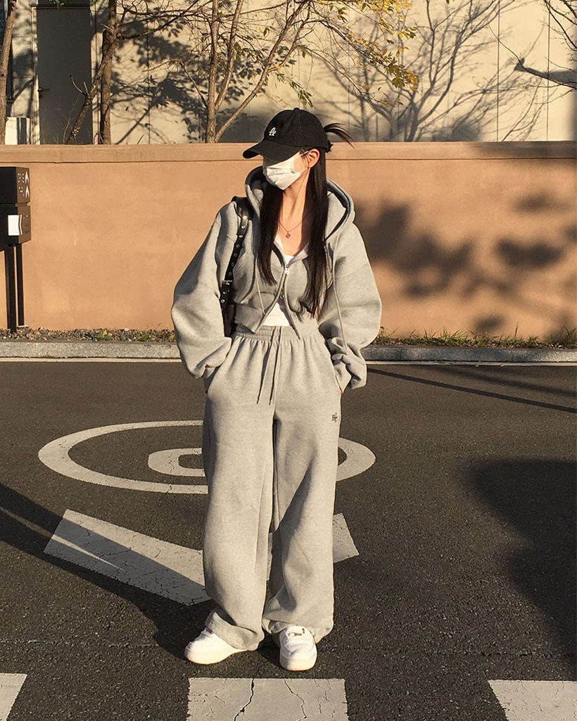 ORIGINAL) [単品可能] 裏起毛、ツーウェイ3PSセットアップ