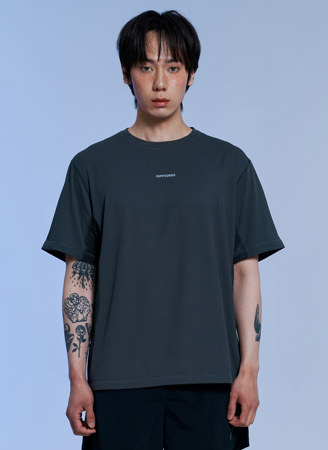 VENTRA OCTA SHORTSLEEVE-CHARCOAL